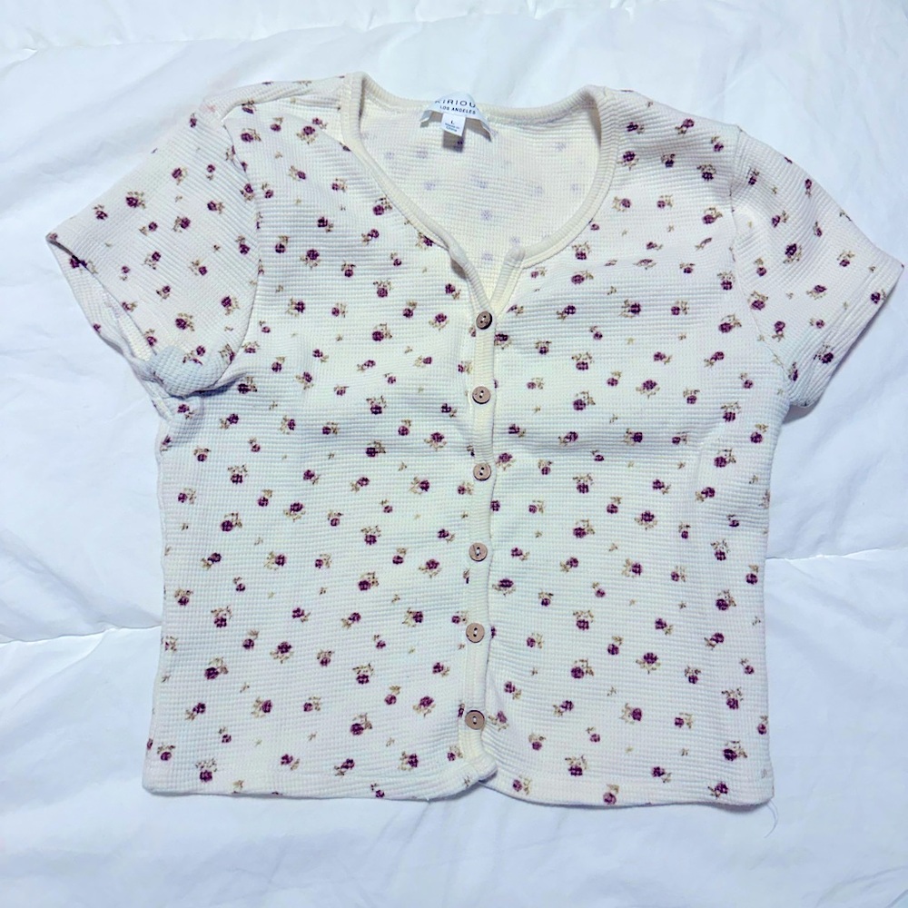 Floral Crop top